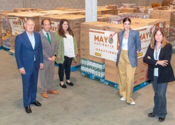 Gadis reúne más de 150 toneladas de alimentos en la campaña Mayo Solidario