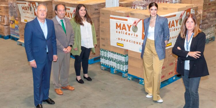 Gadis reúne más de 150 toneladas de alimentos en la campaña Mayo Solidario