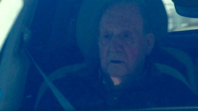 El rey Emérito no falla en su cita con las regatas de Sanxenxo