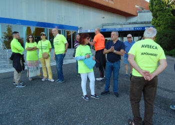 Asamblea de los comuneros de Cabral entre protestas