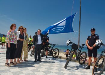 Caballero ‘inaugura’ el verano de Vigo: «Somos una ciudad verde y azul»