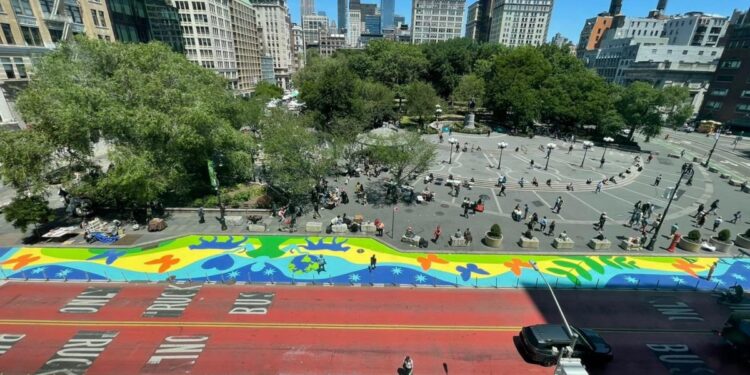 Vigo busca voluntarios para pintar el mural de la Avenida Castelao