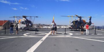 Cubierta de vuelo del Buque Anfibio Galicia (L-51)