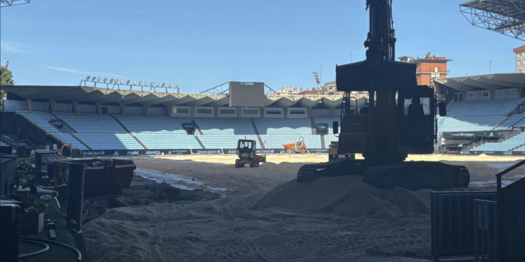 Balaídos se pone a punto para la nueva temporada