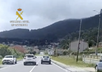 Cazado un conductor temerario por una grabación de móvil