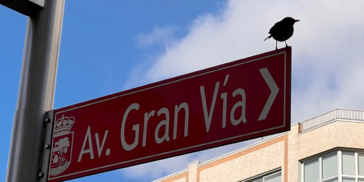 Cartelería del callejero de Vigo