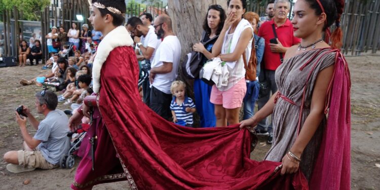 Comienzan los ‘viajes en el tiempo’ en la Villa Romana de Toralla