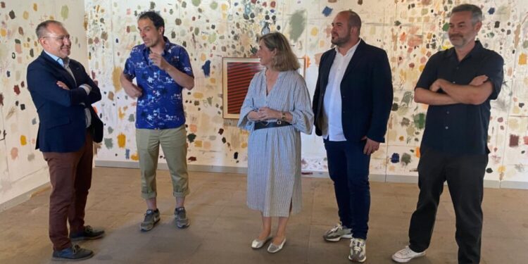 Un vigués en el Museo Insular de San Francisco