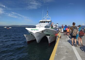 La Isla de Ons cuelga el cartel de completo