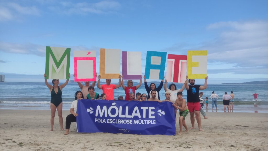 evento solidario por la esclerosis múltiple en Samil
