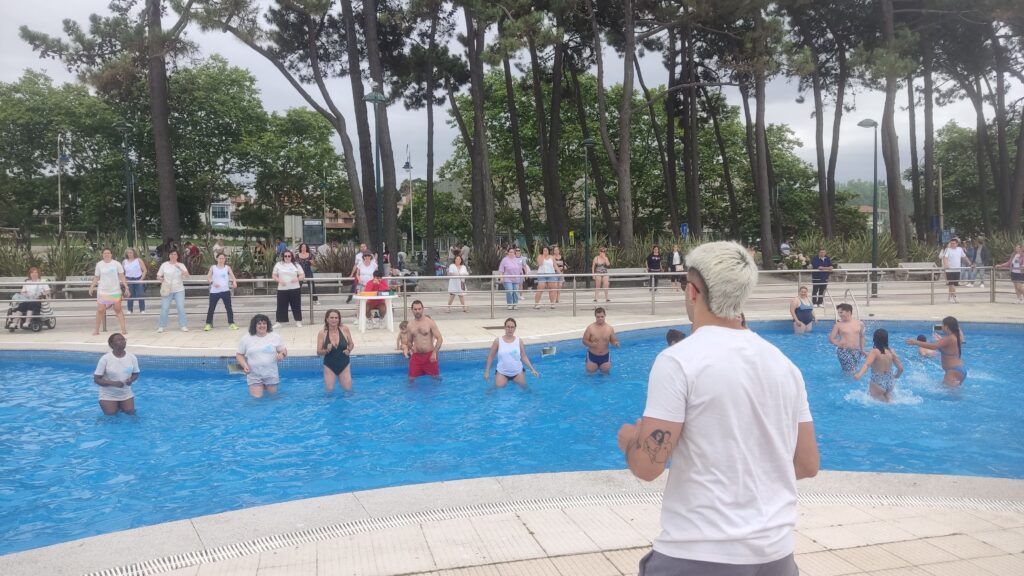 evento solidario por la esclerosis múltiple en Samil