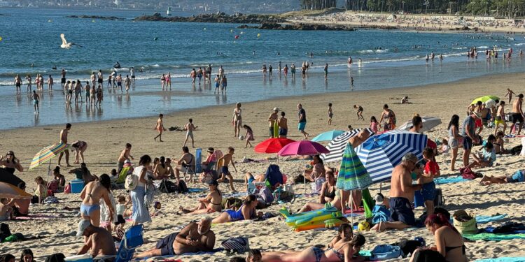 El verano de Vigo se va de fin de semana: el sábado vuelven las lluvias