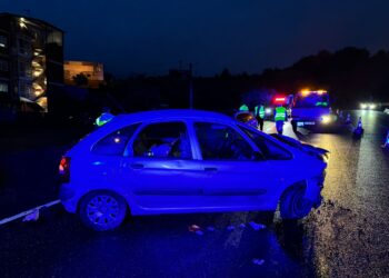 Al menos tres heridos tras una colisión múltiple en la autovía