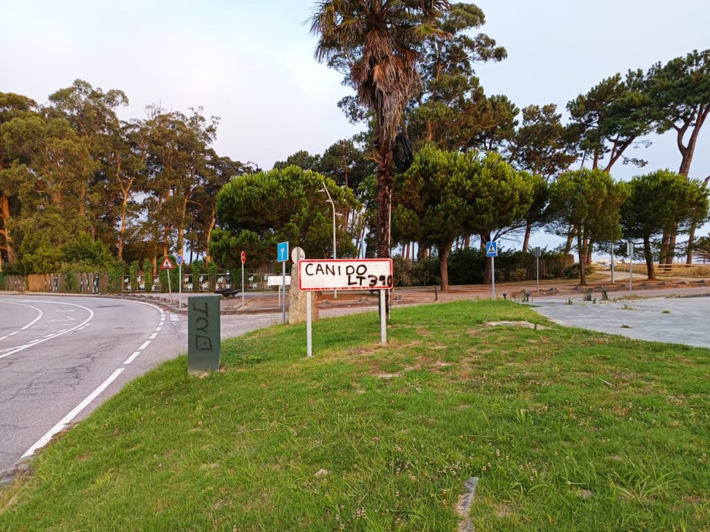 Pintadas vandálicas para 'reivindicar' un barrio de Vigo