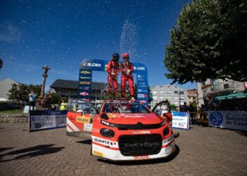 Duelo de titanes en el Rallye Rías Baixas