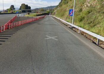 La salida de Redondela de la AP-9, en obras durante tres meses