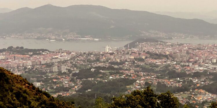 Vigo desde el monte Cepudo