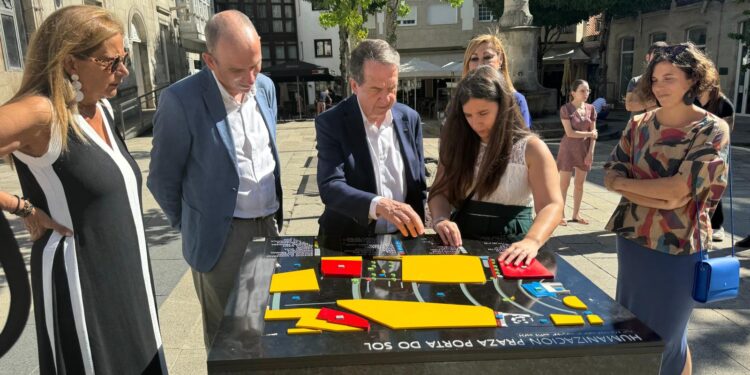 La Porta do Sol se hace más accesible con una maqueta para invidentes