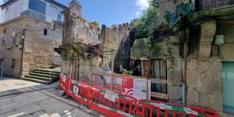 Arrancan las obras de dos lujosos dúplex con patio interior en el Casco Vello