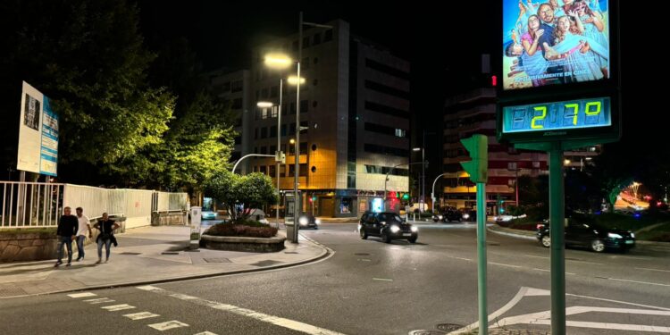 Primera noche de verano en Vigo: con máximas que llegaron a los 27 grados