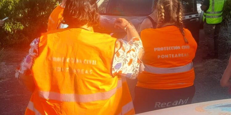 Hallan el cuerpo sin vida de un octogenario en las vías del tren en Salvaterra