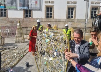 Vigo se derrite al sol pero… ya es Navidad en la ciudad