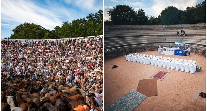 De ‘rapar bestas’ a ‘set’ de una original y mágica cena degustación