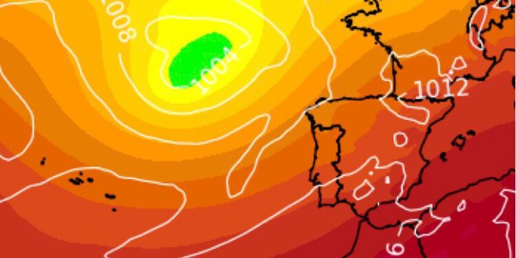 Activado un aviso amarillo por lluvias y tormenta en Vigo