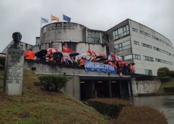 Los trabajadores de las ambulancias, en pie de guerra