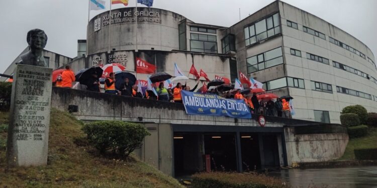 Los trabajadores de las ambulancias, en pie de guerra