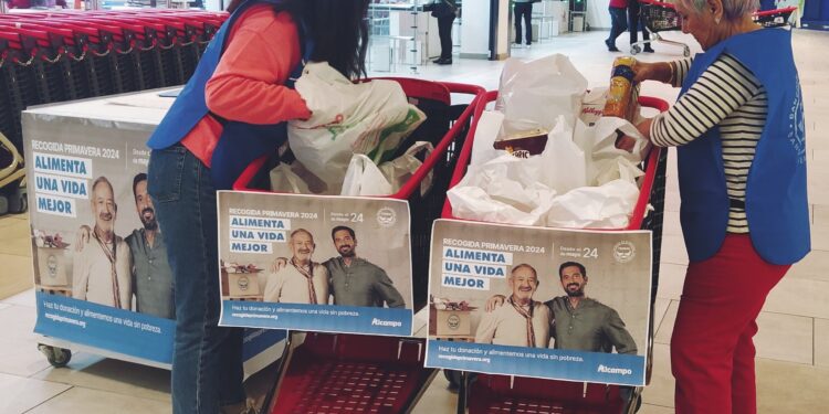 El Banco de Alimentos recauda más de 44.000 kilos en la Recogida Primavera