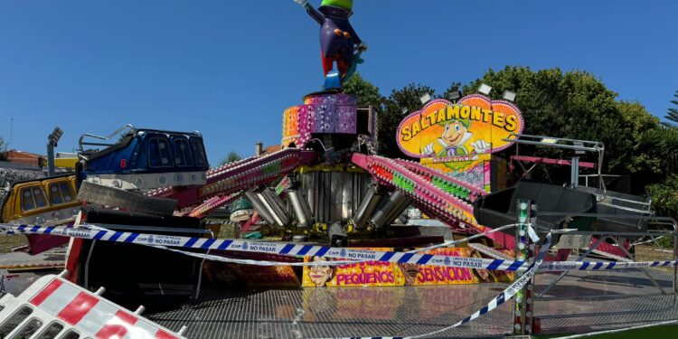 La Policía Científica analiza el estado del «saltamontes» en el que murió un joven en Matamá