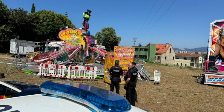 La Policía Científica analiza el estado del «saltamontes» en el que murió un joven en Matamá