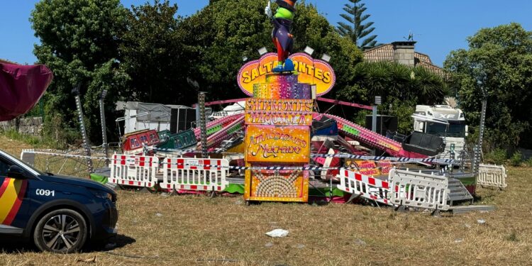 La Policía Científica analiza el estado del «saltamontes» en el que murió un joven en Matamá