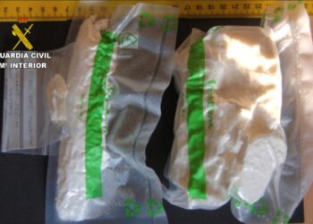 Cazado un conductor con 241 gramos de cocaína