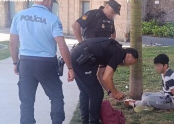 Arrestado en Vigo con 400 gramos de hachís tras intentar esquivar a la Policía