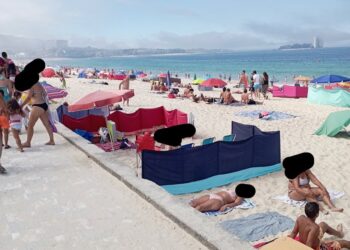 La «parcelación» de las playas de Vigo