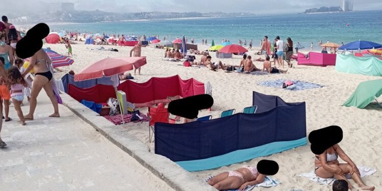 La «parcelación» de las playas de Vigo