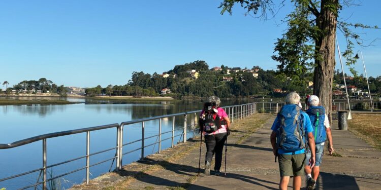 El Camino Portugués pola Costa se ha convertido en un imán