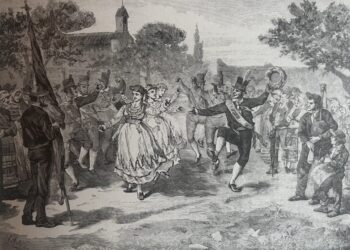 Así eran as regueifas de San Roque, un orixinal e vigués baile