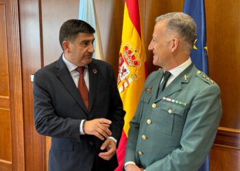 El jefe de la Comandancia de la Guardia Civil en Pontevedra cierra etapa