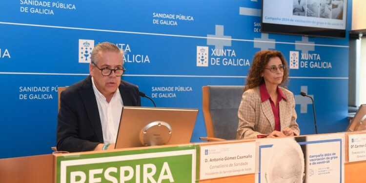 Galicia se blinda contra la gripe y el Covid-19
