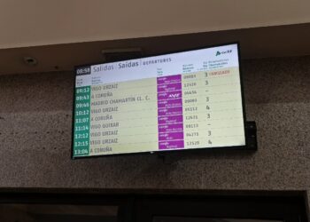 Más de 500 pasajeros afectados por la huelga que paraliza el tren A Coruña-Vigo
