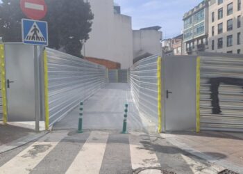 Vuelve la conexión peatonal entre la calle Hernán Cortés y Colmeiro Laforet