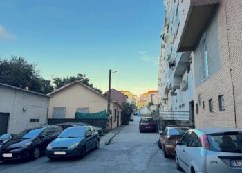 Calles paralelas de Vigo