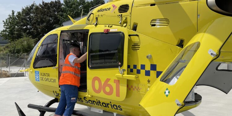 urgencias sanitarias urxencias sanitarias helicóptero