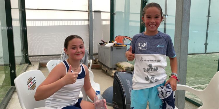 La viguesa Martina Cao, subcampeona de España de pádel