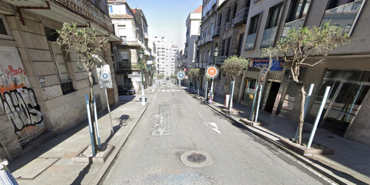 Herida una mujer en Vigo tras ser atropellada por un taxi
