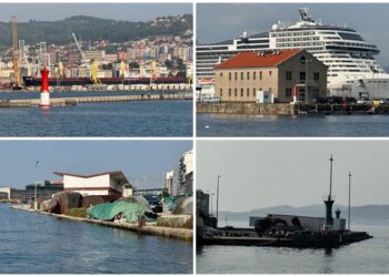 Las mareas vivas más altas: así se ‘comieron’ al Puerto de Vigo