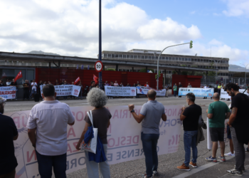 Vuelven a Vigo las protestas del sector de la automoción